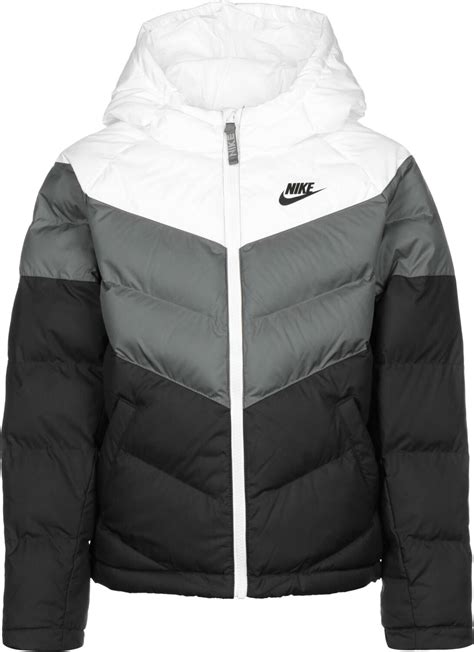 nike winter jacken schwarz weiß|Nike jacken herren.